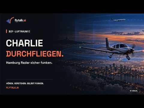 Vorschaubild zu Luftraum Charlie durchfliegen | Hamburg Radar & BZF-Funk