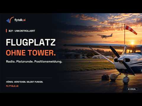 Vorschaubild zu Unkontrollierter Flugplatz | Hildesheim EDVM Radio, Platzrunde & Funk