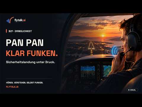 Vorschaubild zu PAN PAN richtig funken | Sicherheitslandung und Dringlichkeitsmeldung