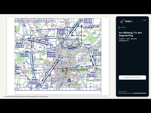 Vorschaubild zu BZF Prüfung: VFR-Anflug & Flugfunk | Whiskey 1, Platzrunde, Landung – BZF 1 & 2